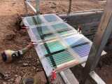 The organic solar cell is used to power the fan, cells were sponsored by Meng Hsin Fei from NYCU Institute of Physics.